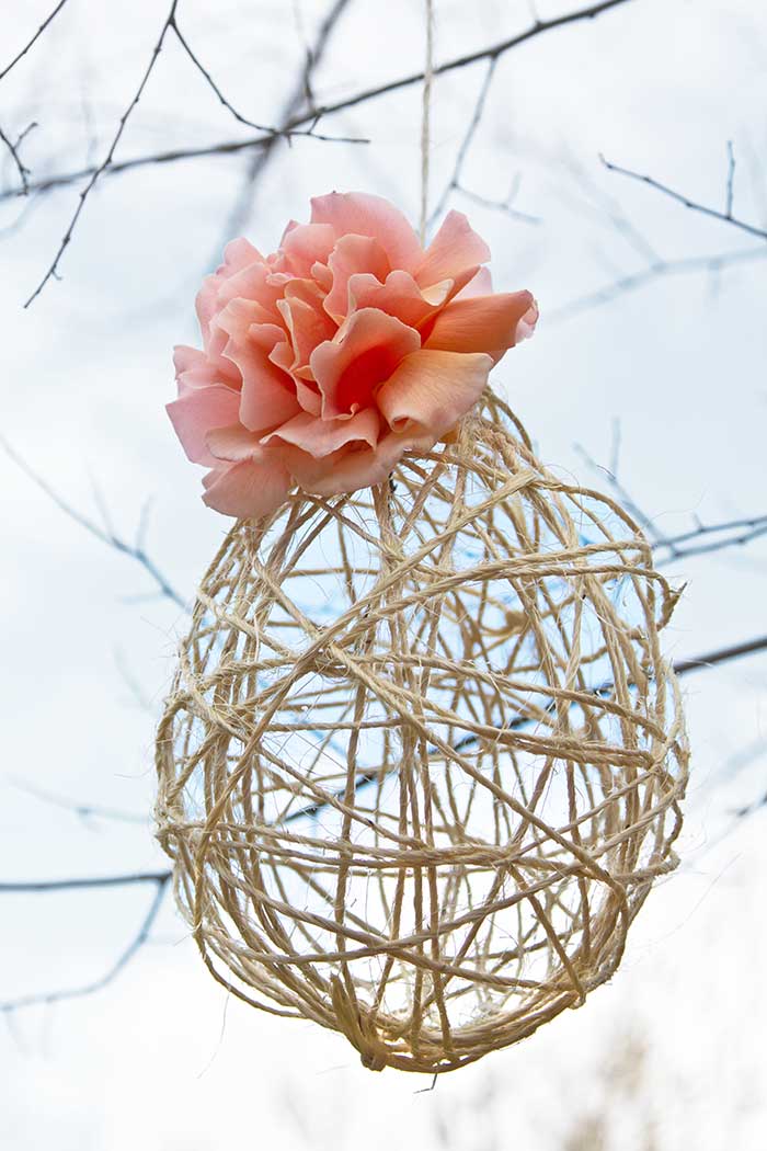 DIY Wedding Decorations Hanging Spheres Modern Wedding