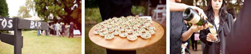 Canapes for reception