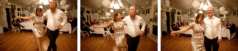 Parents dancing