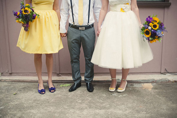 Yellow wedding