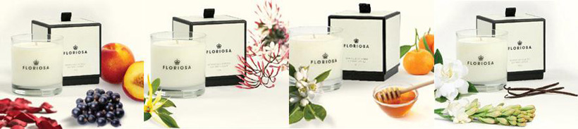 Floriosa Luxury Scented Soy Wax Candles
