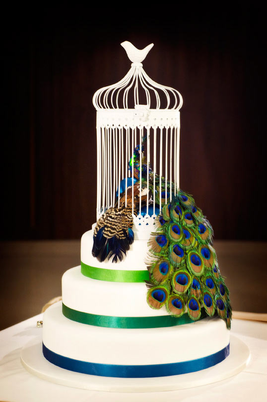 Wedding-peacock theme