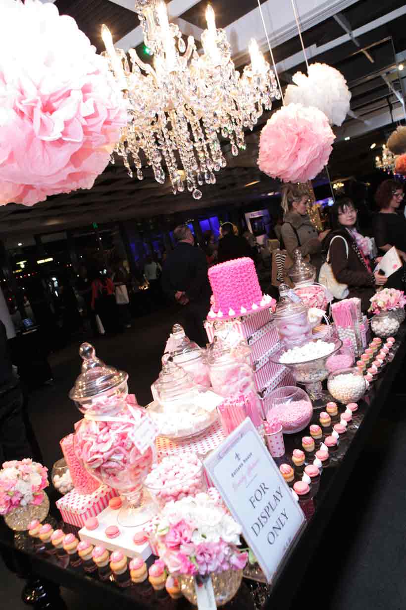 Candy table at Sydney wedding expo