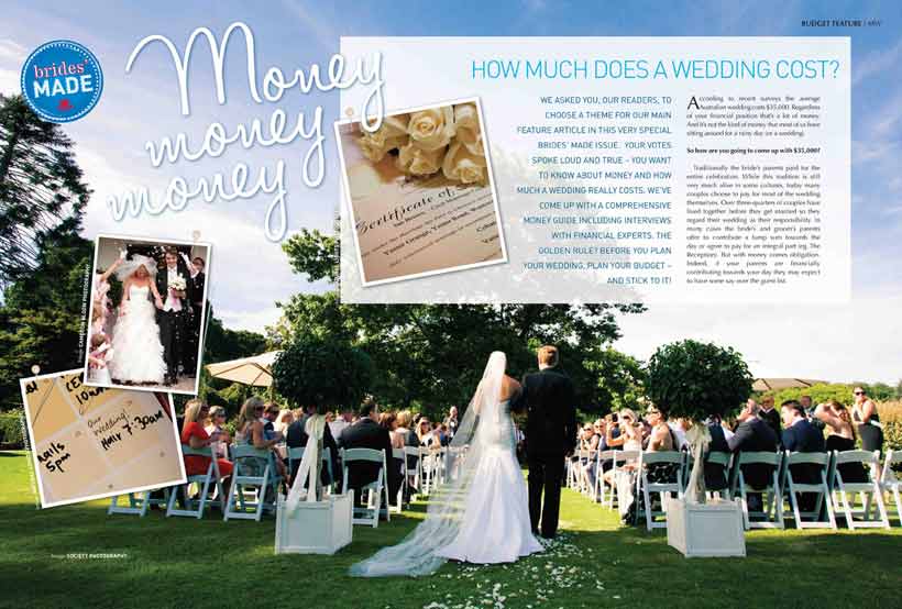 Modern Wedding budget story