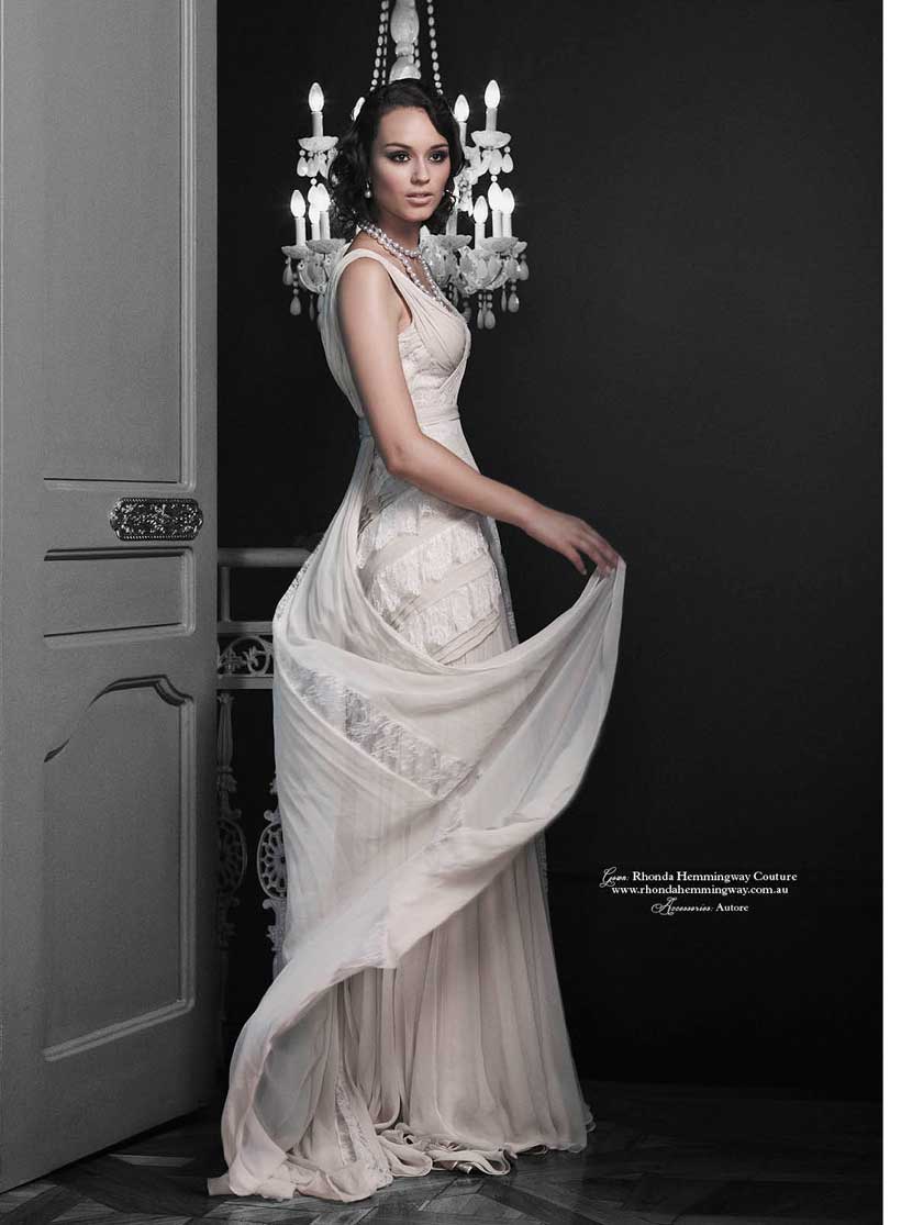 Royalty, Riches and Romance fashion shoot featuring gorgeous couture wedding gowns