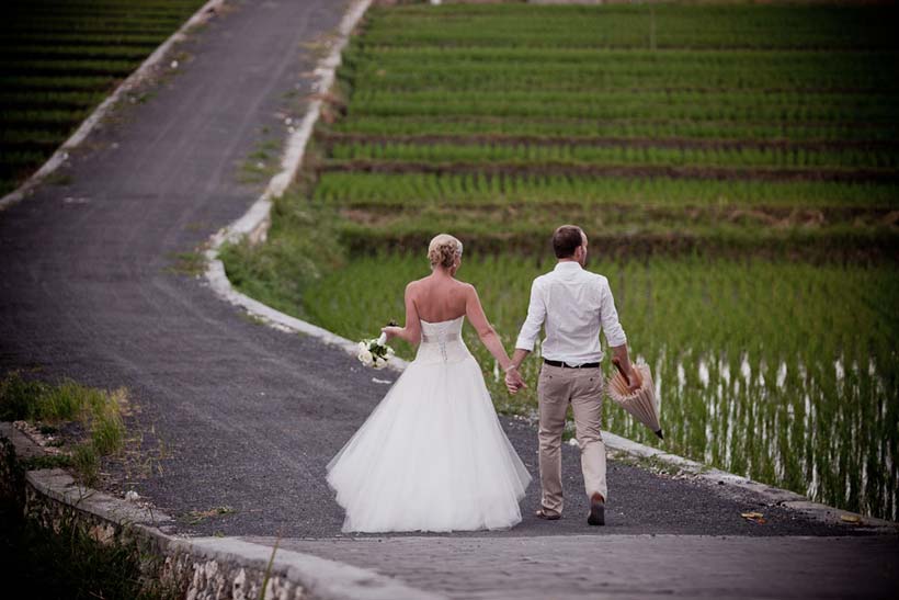 A wedding oasis Jess and Chris' Bali wedding Modern Wedding