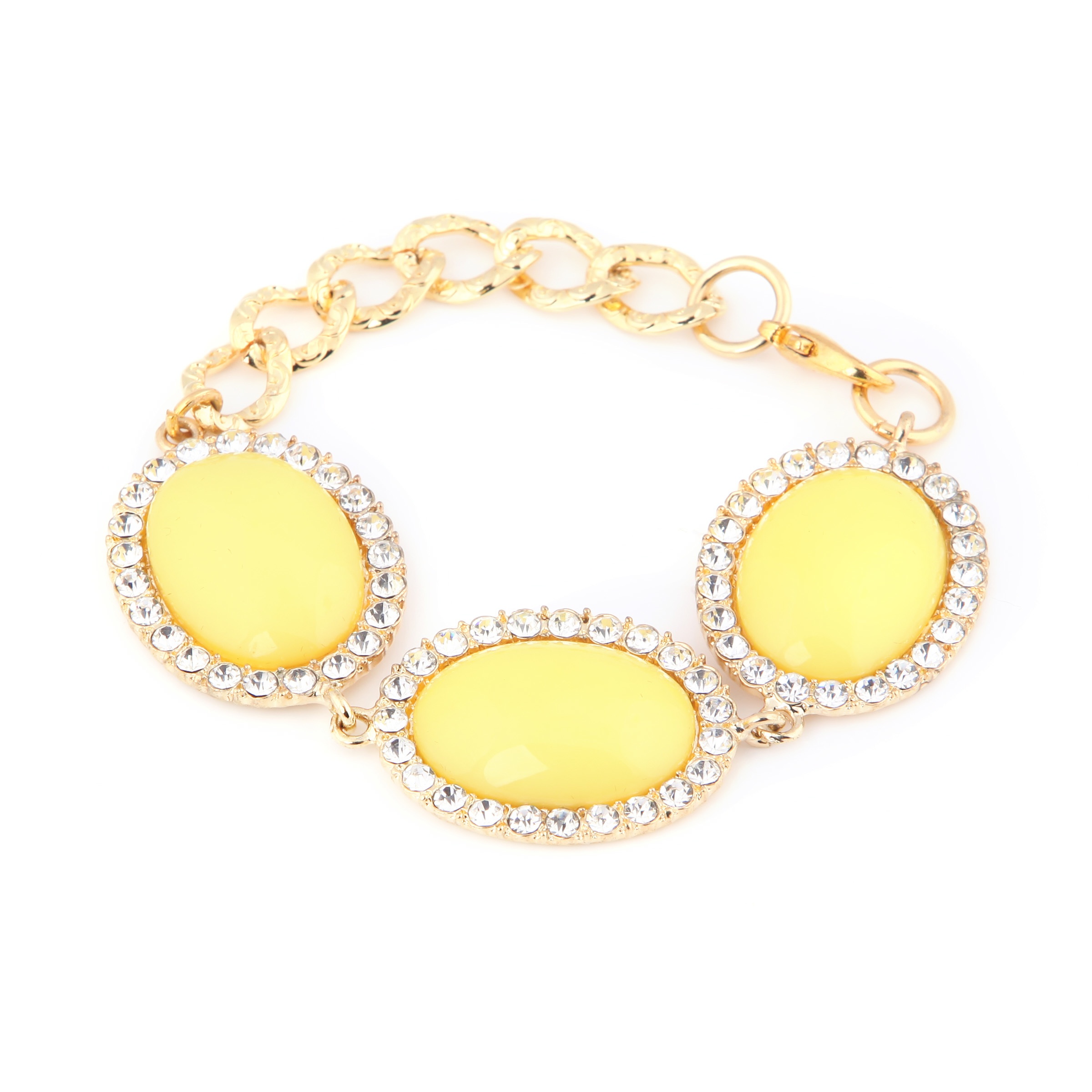Glam Yellow Bracelet Chrissy L