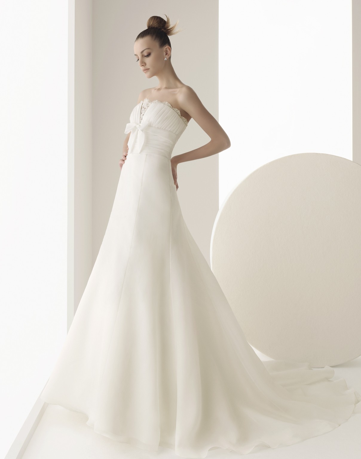 White bridal gown by Peter Trends Bridal
