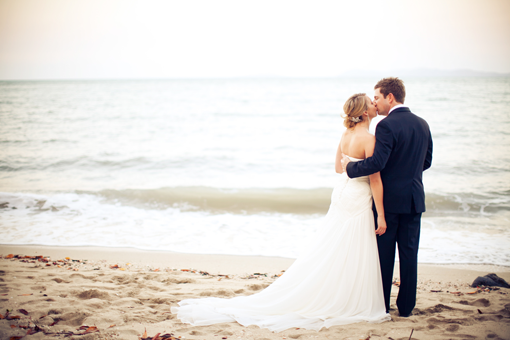 Beach side wedding