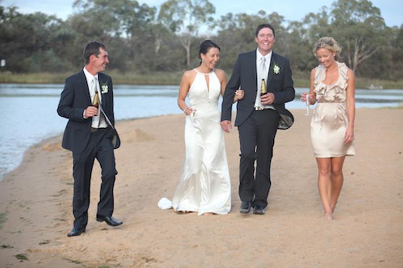 Alicia in a bridal party Alicia in a bridal party