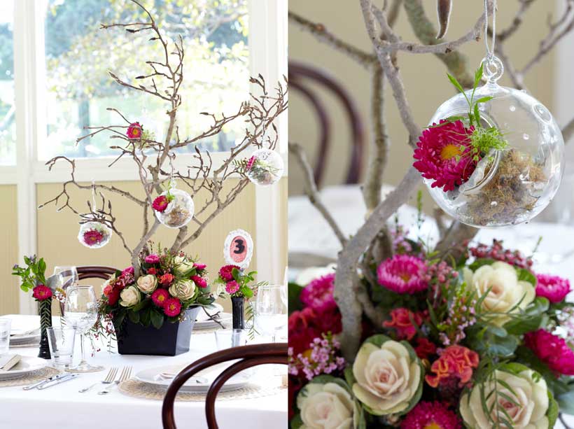 Chanele Rose Flowers - Wedding Table Decorations