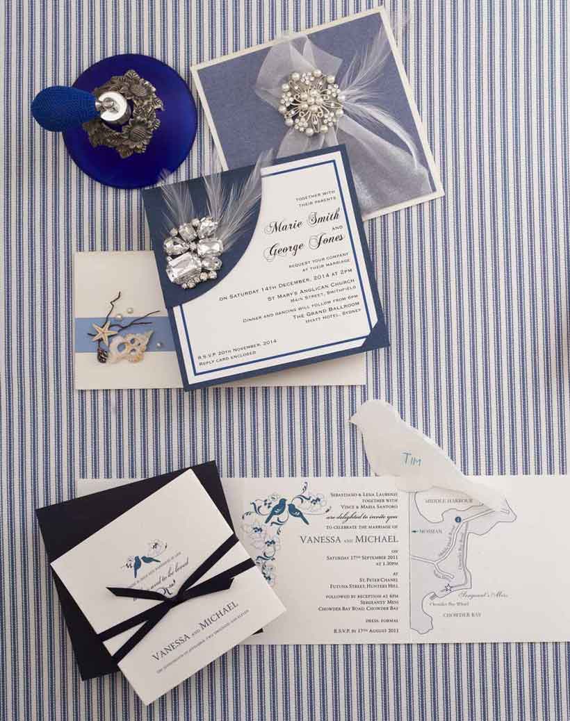 DIY Wedding Invitations - by Stationery Online and Wills Quills