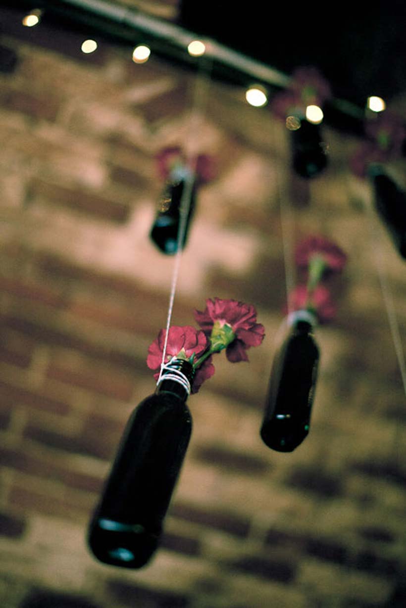 Hanging-bottles-and-flowers
