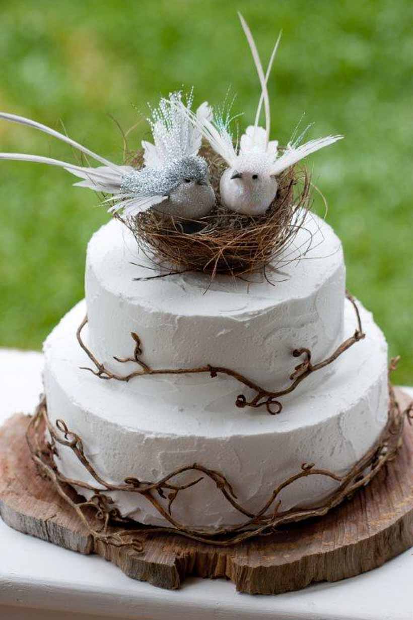 Lovebird-Cake-Topper