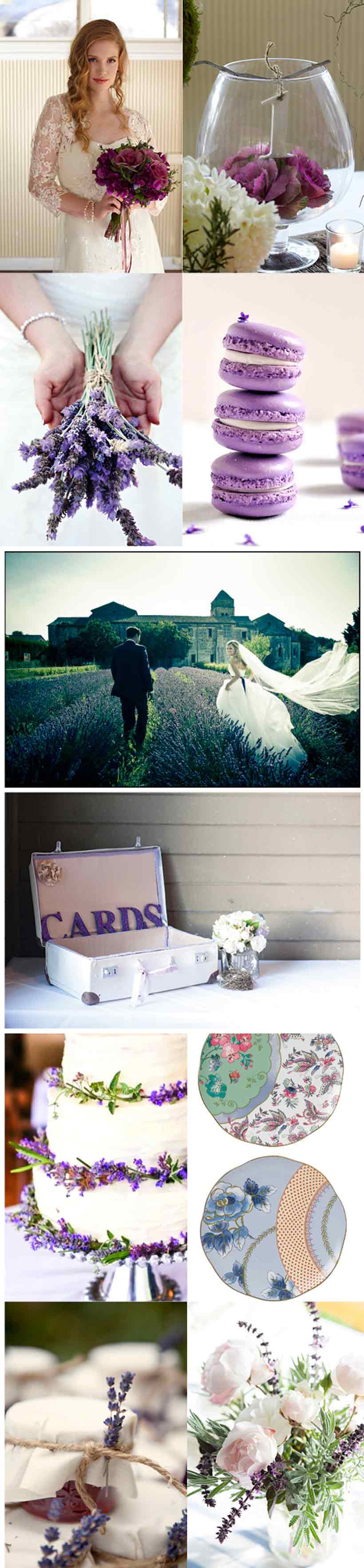 Purple Wedding Inspiration Board