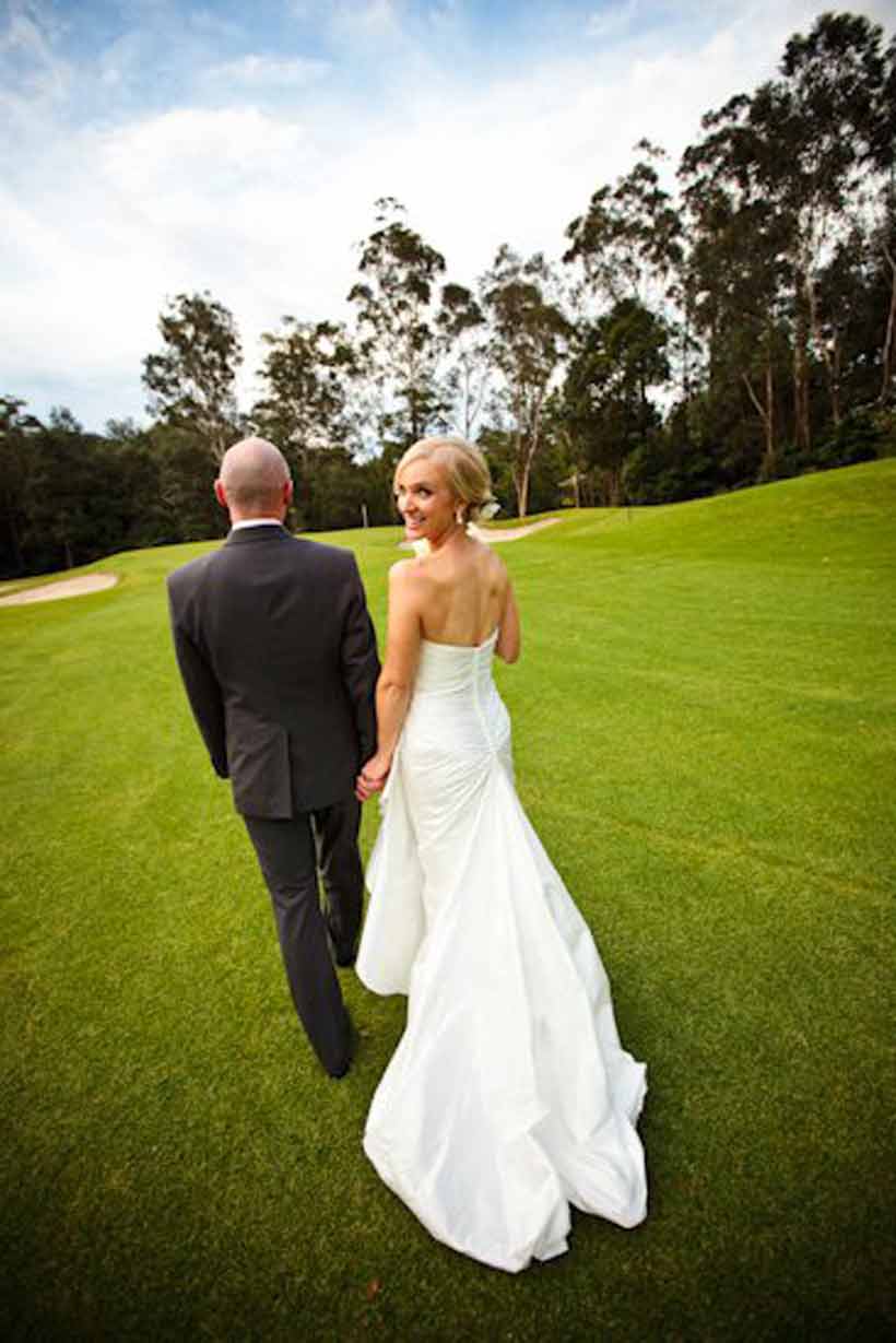 Real bride Astrid in her Halo Bridal Designs wedding dress Real bride Astrid in her Halo Bridal Designs wedding dress