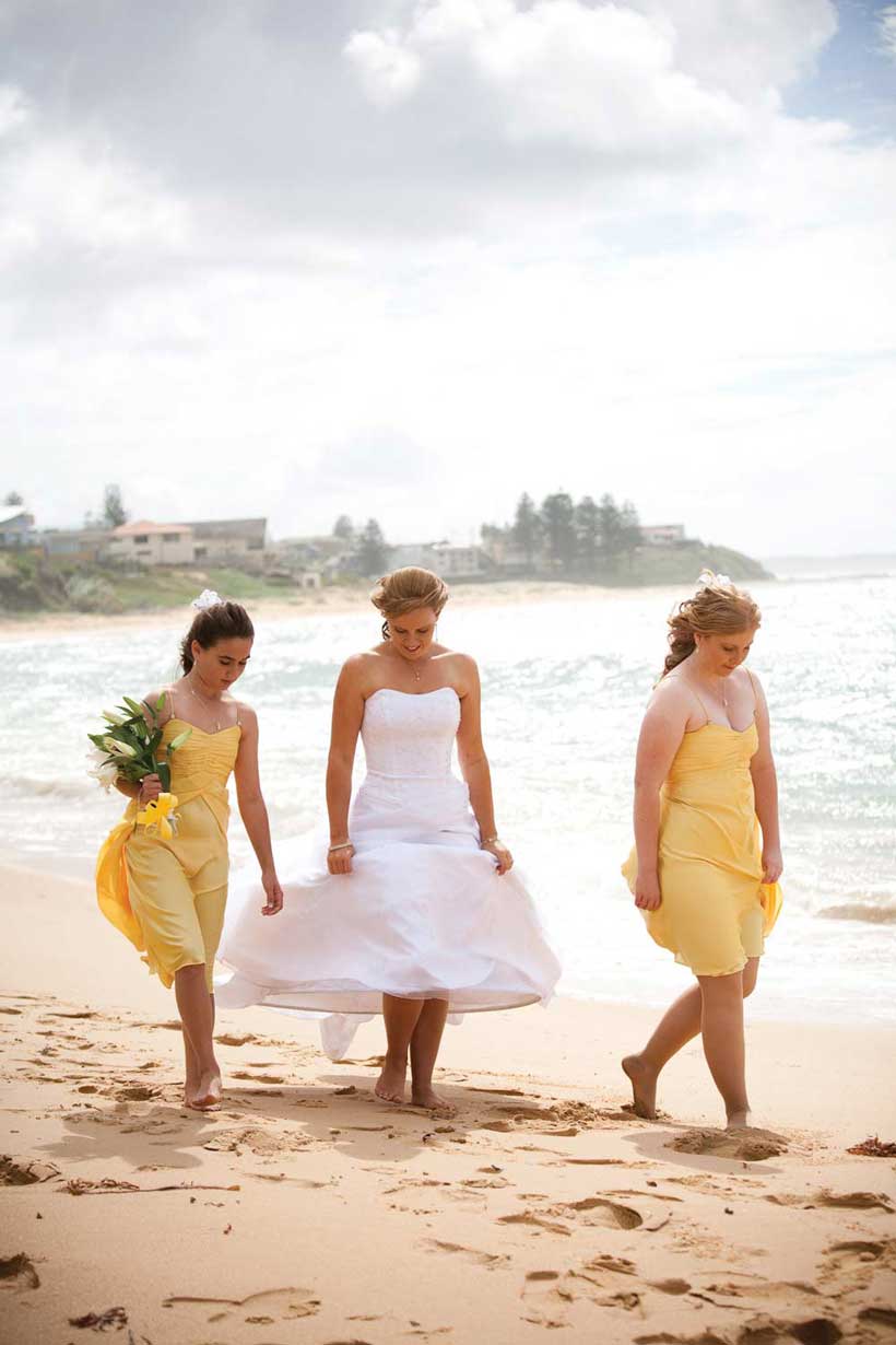 Small bridal party Small bridal party