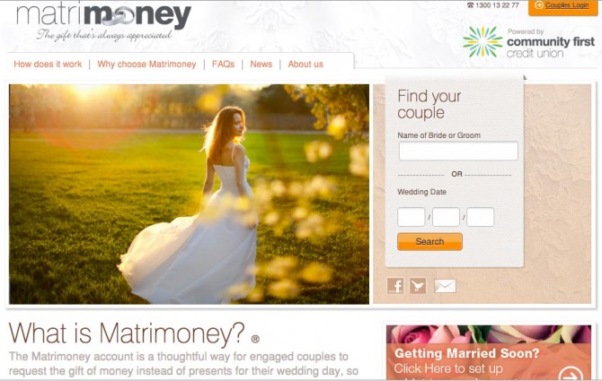 Matrimoney Website
