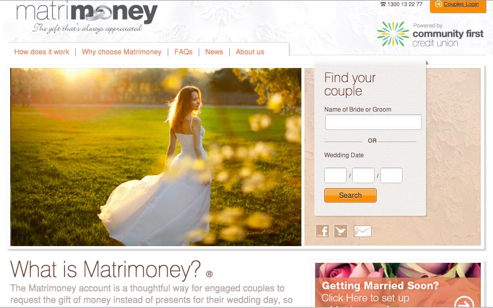 Matrimoney Website