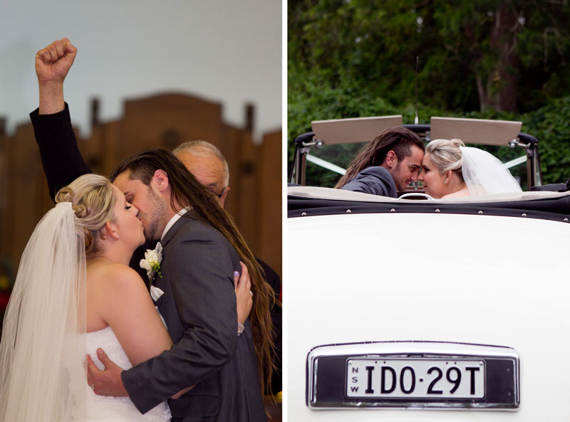 Tindale Images - Wedding Ceremony Kiss