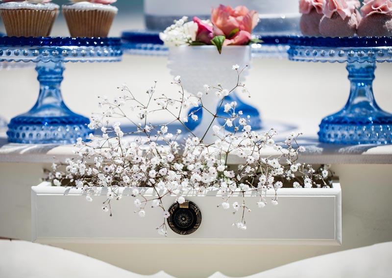 Baby's breath table decorations