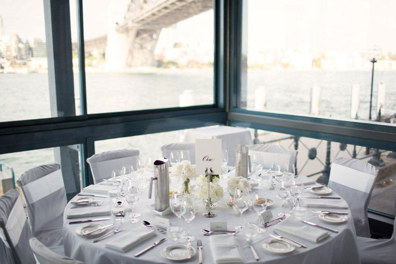 The Sebel Pier One Wedding Reception - At Dusk Photography