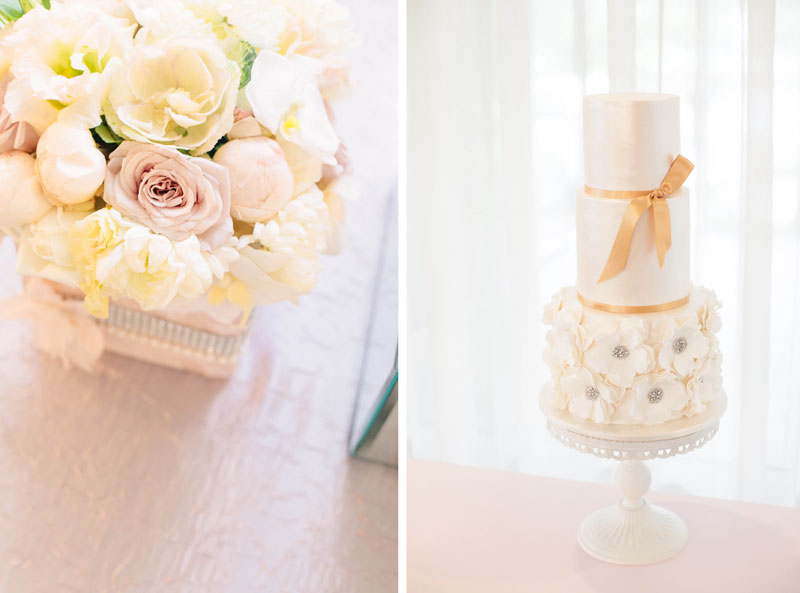 Wedding Flowers and Wedding Cake