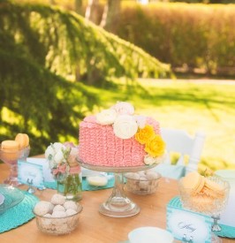 Ruffle Wedding Cake by Cj Sweet Treats