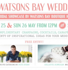 Watsons Bay Boutique Hotel Bridal Showcase