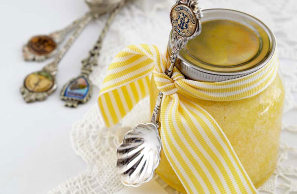 DIY Wedding Bomboniere -Lemon Hand Scrub