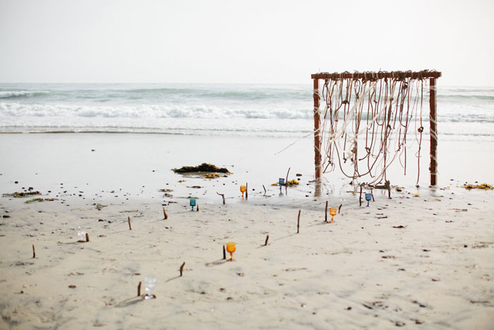 Bohemian-Beach-Wedding-Ceremony