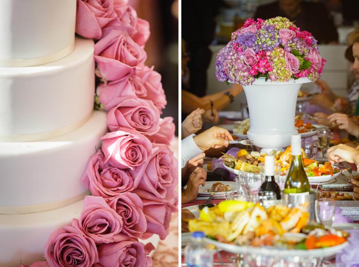Wedding-cake-and-table-decorations