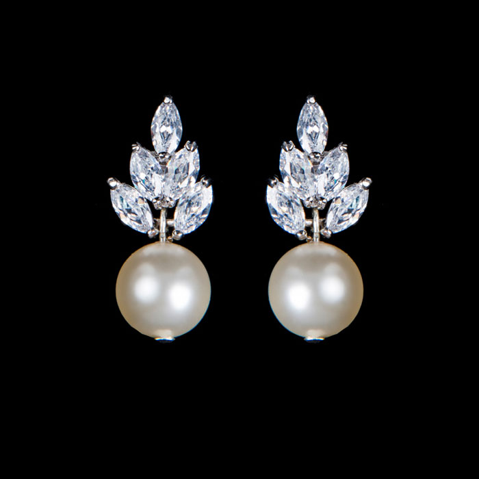 Stephanie Browne Wedding Accessories - Boucheron-Pearl-Earrings