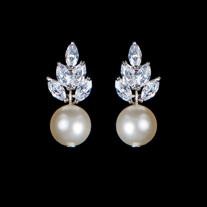 Stephanie Browne Wedding Accessories - Boucheron-Pearl-Earrings
