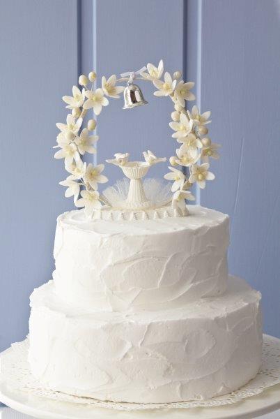 Wedding Cake top accessories plastic Arch back clear 
