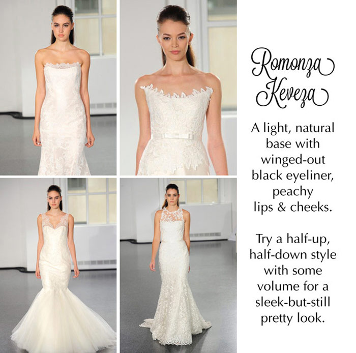 8 Bridal Beauty Trends Hot Off The Runway