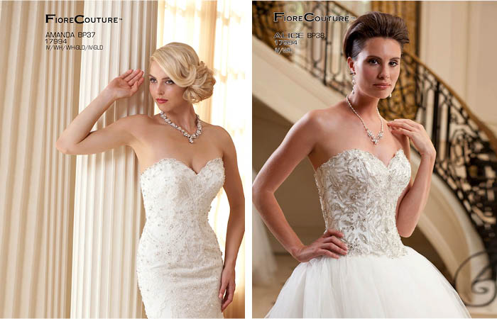 Fiore Couture Wedding Dress 'Amanda' 'Alice'
