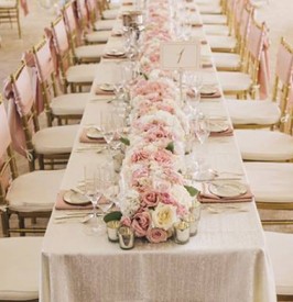 Blush Wedding Theme Feature