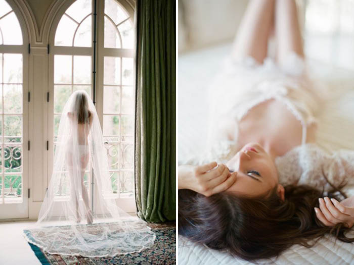 Wedding Photography Ideas - boudoir bridal shots