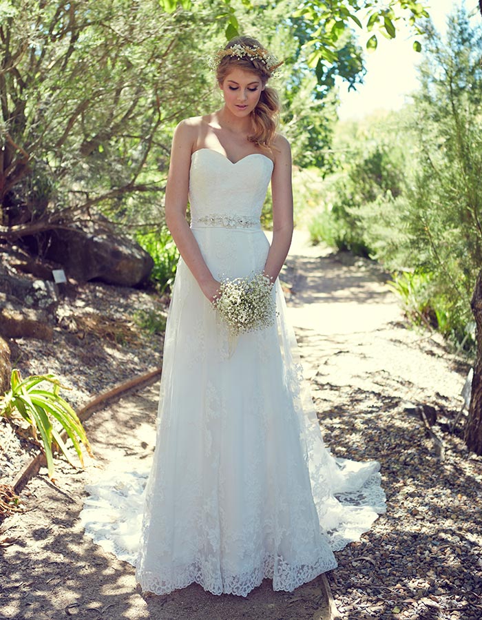 White-on-white-garden-wedding-dress