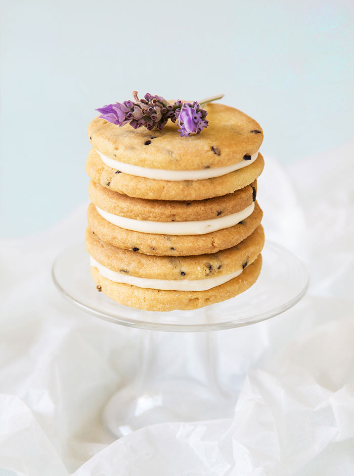 Wedding DIY Lemon Filled Lavender Cookies