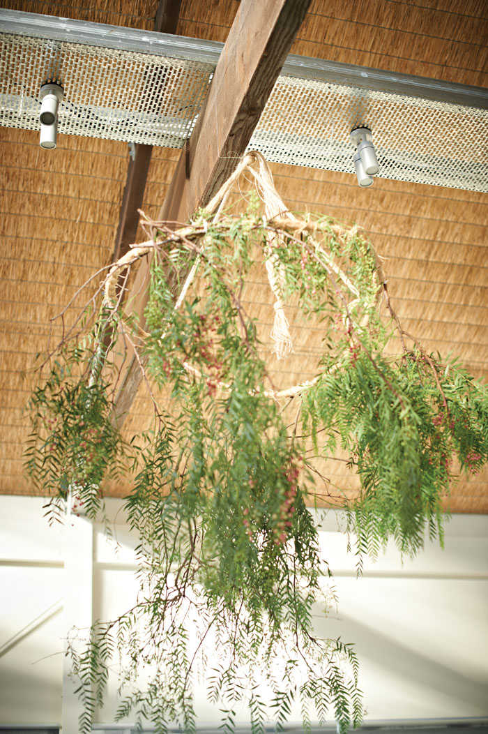 Suspended Floral Feature