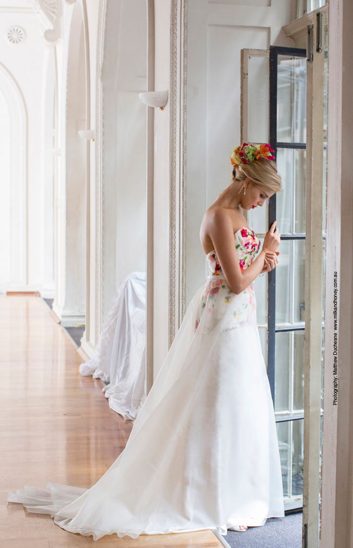 Clementina wedding Dress by Louise Alvarez