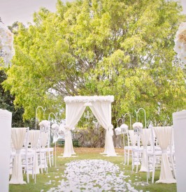 White Wedding Ceremony