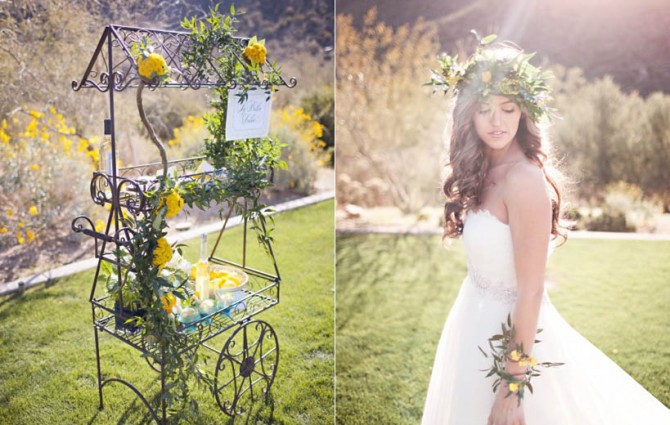 Yellow Pop Wedding Feature