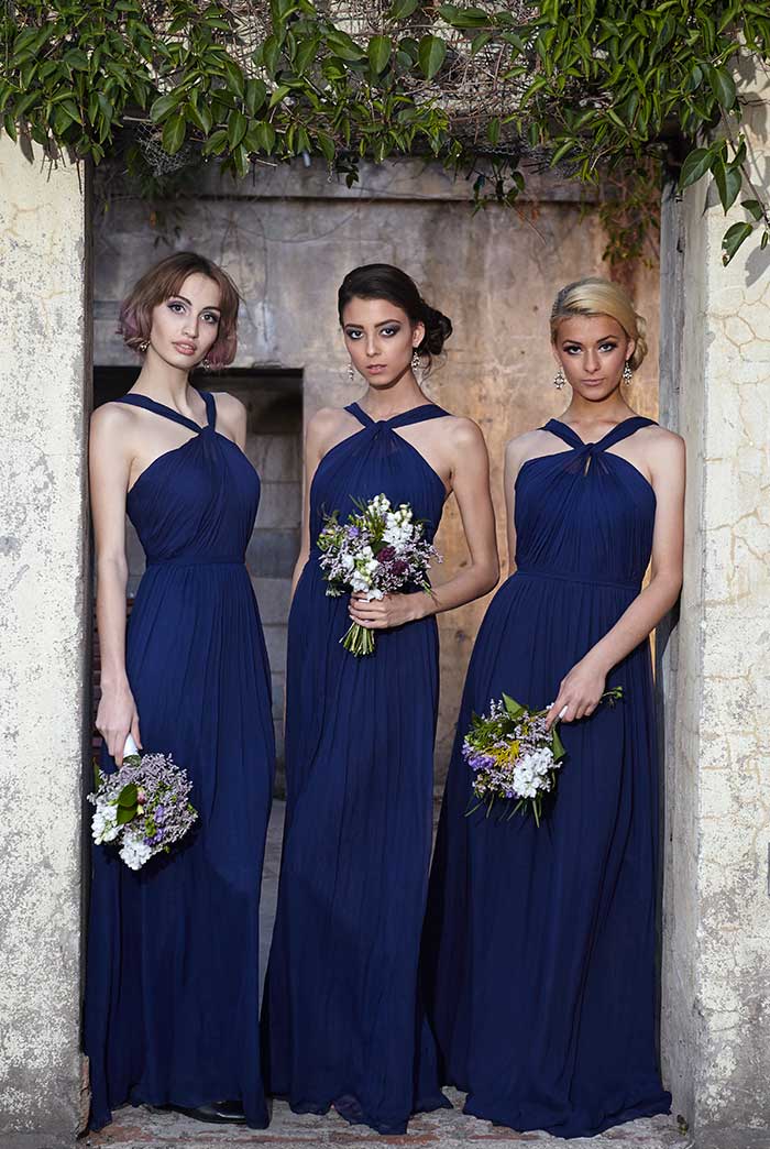 Tania Olsen Designs Blue Bridesmaid Dresses