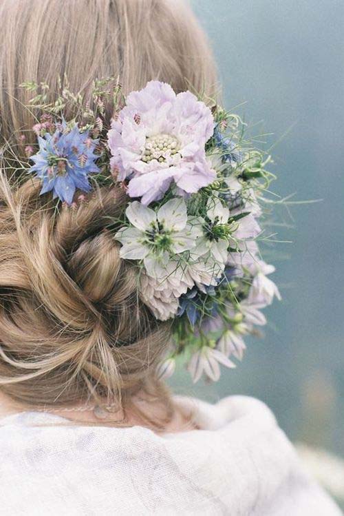 Wedding Hair Flower Ideas 13