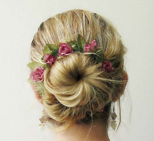 Wedding Hair Flower Ideas 17