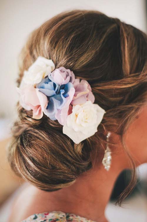 Wedding Hair Flower Ideas 6