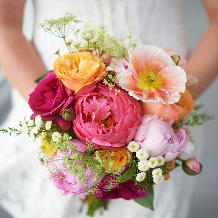 Pretty Wedding Bouquet by Mimi Myrtle